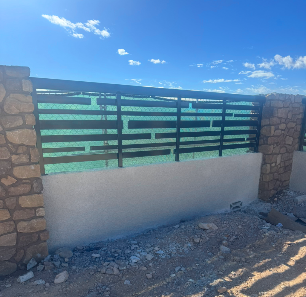 metal modern fence metal modern fence